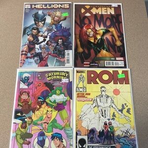Marvel Comic Book Set with Vibrant Covers